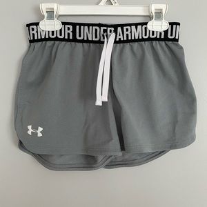Girls Youth Under Armour Athletic Shorts
